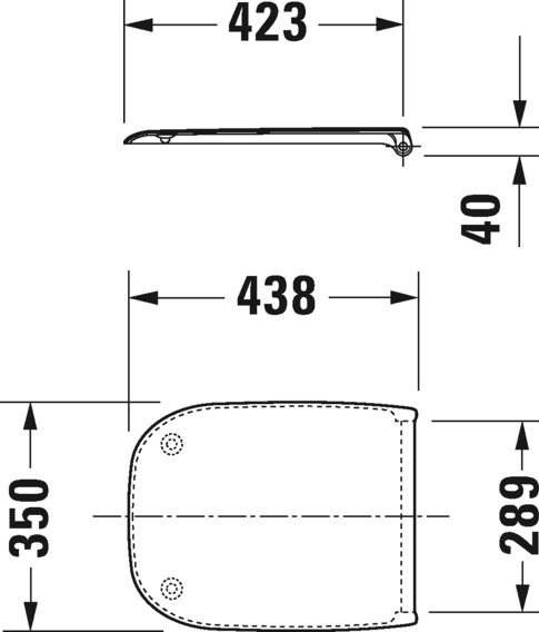 Унитаз подвесной Duravit D-code 45700900A1