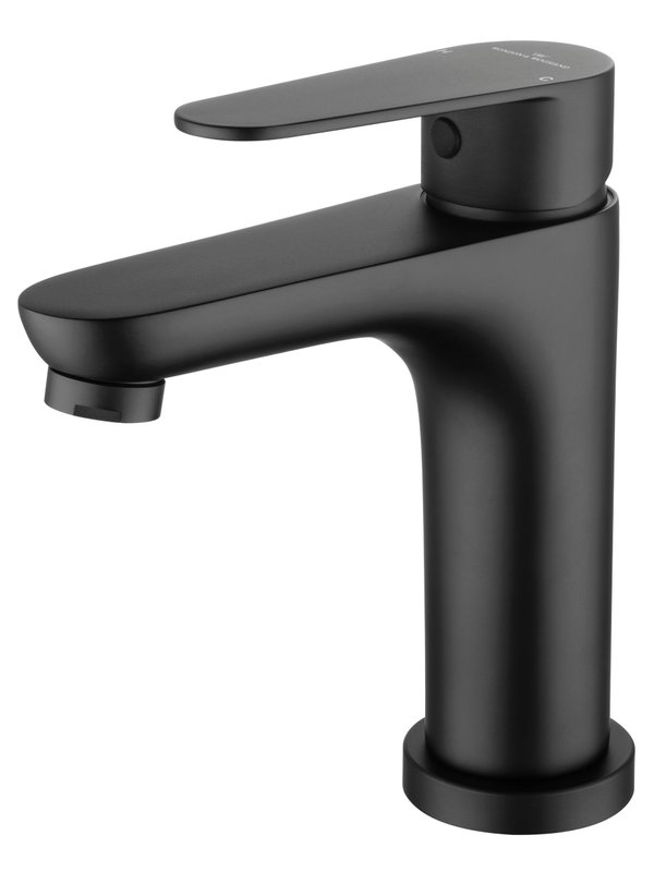 Смеситель для раковины Wonzon & Woghand Alfa WW-A40202-MB, черный матовый
