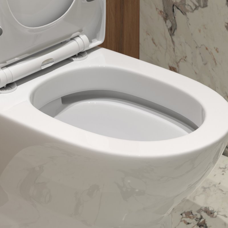 Унитаз-моноблок напольный EvaGold T1081 SM9610R