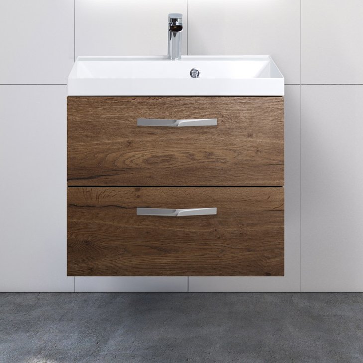 Тумба под раковину без столешницы BelBagno Aurora 60 rovere tabacco
