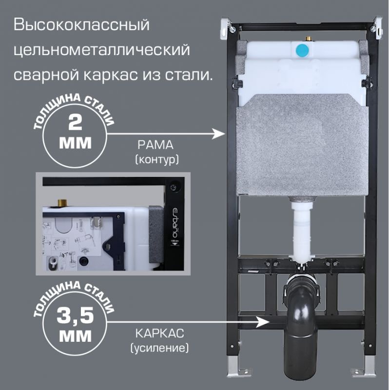Инсталляция для унитаза Esbano Fram