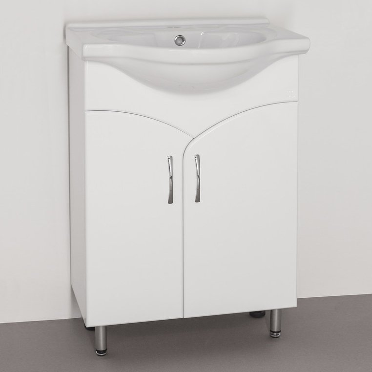 Тумба под раковину без столешницы Style Line Эко Стандарт №15 60 белая