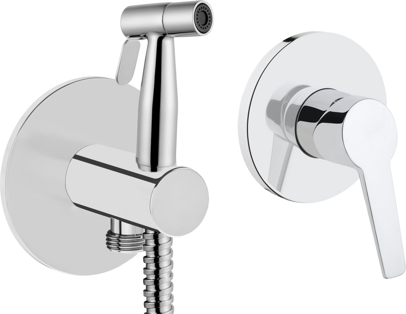 Гигиенический душ VitrA A49271EXP, со смесителем, С ВНУТРЕННЕЙ ЧАСТЬЮ