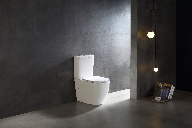 Унитаз-компакт напольный SantiLine SL-5026, белый