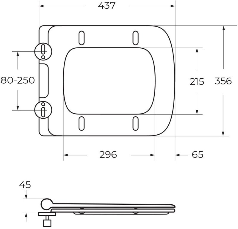 Крышка-сиденье BelBagno Romano BB2112SC, с микролифтом