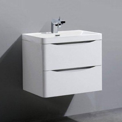 Тумба под раковину без столешницы BelBagno Ancona-N 60 bianco lucido подвесная