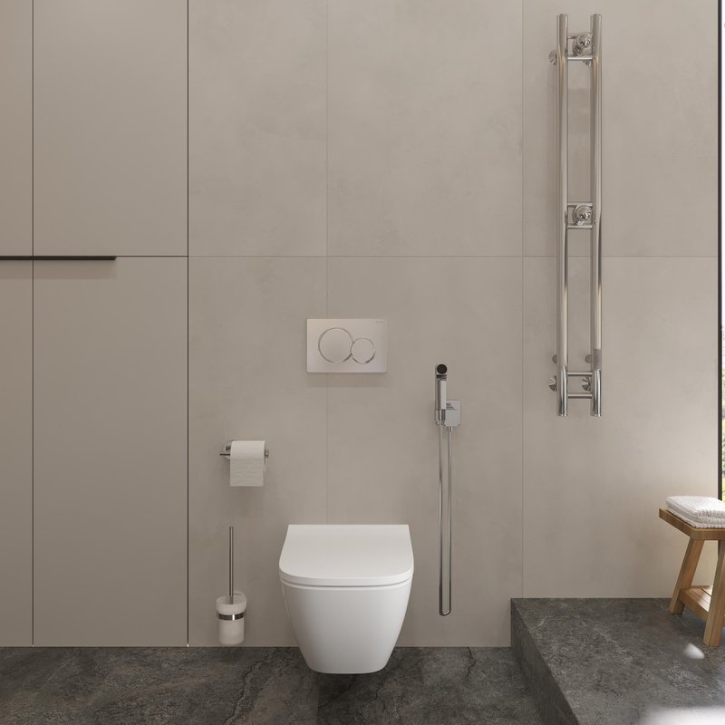 Унитаз подвесной Geberit Smyle Square 500.683.01.1