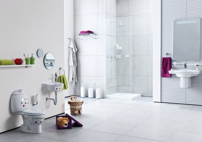 Детский унитаз-компакт Creavit Cocuk CK311D