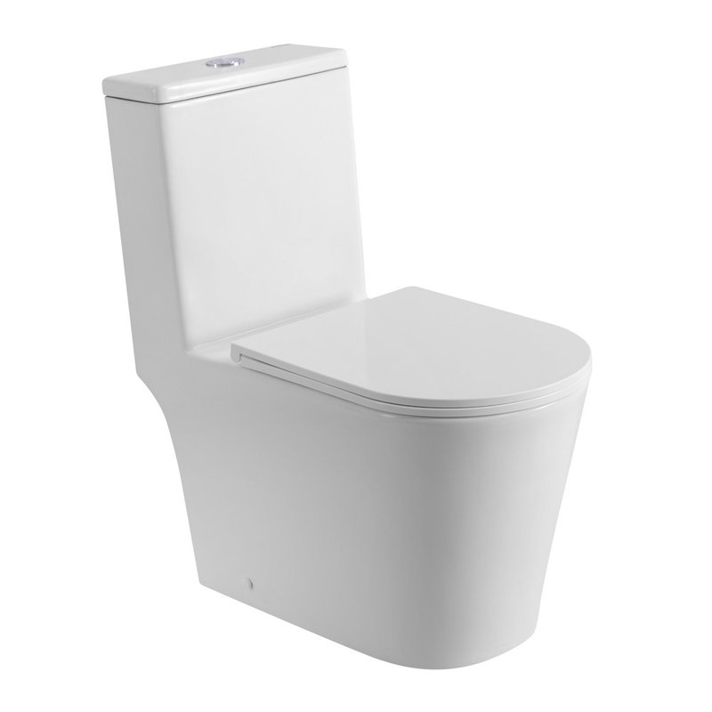 Унитаз-моноблок напольный BelBagno Tre BB673CP-MN-TOR/SC