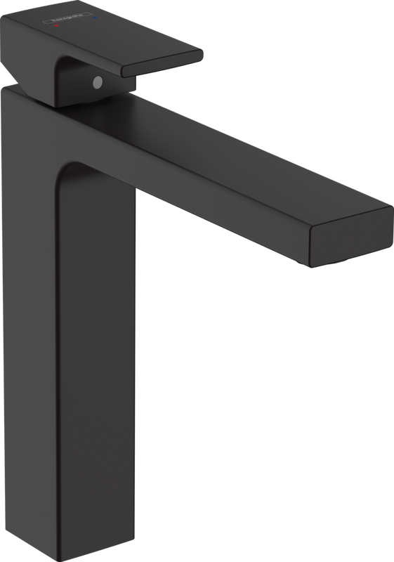 Смеситель для раковины Hansgrohe Vernis Shape 71591670, матовый черный