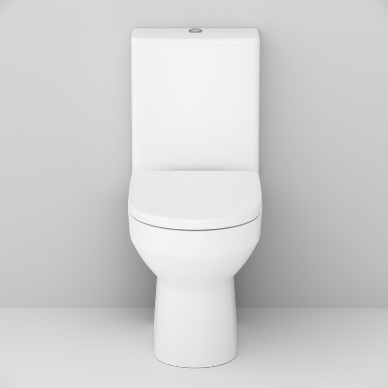 Унитаз-компакт напольный AM.PM Spirit V2.0 C708600WH FlashClean с микролифтом