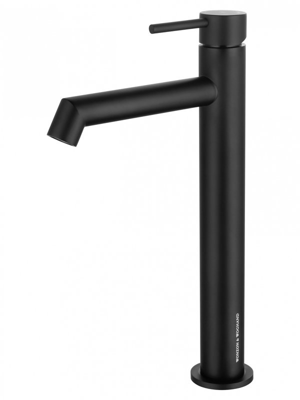 Смеситель для раковины Wonzon & Woghand WW-H1064-MB, черный матовый