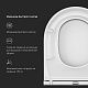 Крышка-сиденье AM.PM Inspire C507853WH с микролифтом
