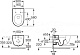 Чаша для унитаза подвесного Roca Meridian