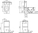 Унитаз-компакт напольный VitrA Sento Rim-Ex 9830B003-7203