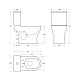 Унитаз-компакт напольный BelBagno Steam BB130CPR/SC