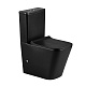 Унитаз-компакт напольный AZARIO Quadro AZ-2175-MB матовый черный