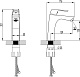 Смеситель для раковины Lemark Unit