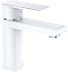 Смеситель для раковины D-lin 363-C D110363-C, белый