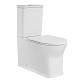 Унитаз-компакт напольный SantiLine SL-5042, белый