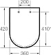 Унитаз-компакт напольный Roca Hall Hall 342629000