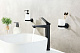 Смеситель для раковины Lemark Bronx LM3709BL, черный