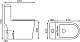 Унитаз-моноблок напольный EvaGold SM9609