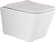 Унитаз подвесной Ceramicanova Metric Rimless CN3007