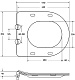 Крышка-сиденье BelBagno Amanda BB051SC, с микролифтом
