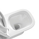Унитаз-компакт напольный AQUATEK Optima Square AQ4411-00, безободковый, с микролифтом