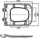 Крышка-сиденье BelBagno BB3201SC-MB матовая черная