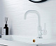 Смеситель для раковины Ledeme L1099W, белый