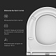 Крышка-сиденье AM.PM Spirit V2.0 C707857WH с микролифтом