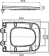Комплект 4 в 1 BelBagno BB3202CHR-MB/BB3202SC-MB/BB002-80/BB007-