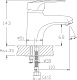 Смеситель для раковины Haiba HB04
