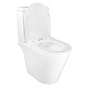 Унитаз-компакт напольный AZARIO Flin AZ-1363C, глянцевый белый