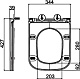Крышка-сиденье BelBagno BB2322SC с микролифтом