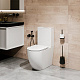 Унитаз-компакт напольный Grossman GR-4494SQ, с микролифтом, белый глянец