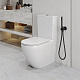 Унитаз-компакт напольный Grossman GR-4407SQ, с микролифтом, белый глянец