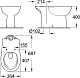 Чаша для унитаза-компакта Grohe Bau Ceramic