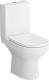 Унитаз-компакт напольный AM.PM Spirit V2.0 C708600WH FlashClean с микролифтом