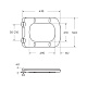 Унитаз-моноблок напольный BelBagno Neon BB8617CPR-MN/SC