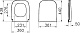 Унитаз подвесной VitrA Berg 5507B003-6280