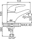 Смеситель Ledeme H38-B L1038-B, хром