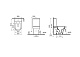 Унитаз-компакт напольный VitrA Zentrum 9824B003-7219 белый