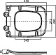 Крышка-сиденье BelBagno BB3201SC белая