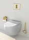 Крышка-сиденье VitrA Sento с микролифтом, петли хром