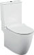 Унитаз-компакт напольный VitrA Sento Open-Back 9830B003-7204