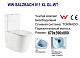 Унитаз-компакт напольный Weltwasser WW SK Salzbach 011 XL GL-WT