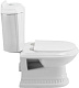 Унитаз-компакт напольный Cezares King palace, сиденье BB051-2SC, с микролифтом